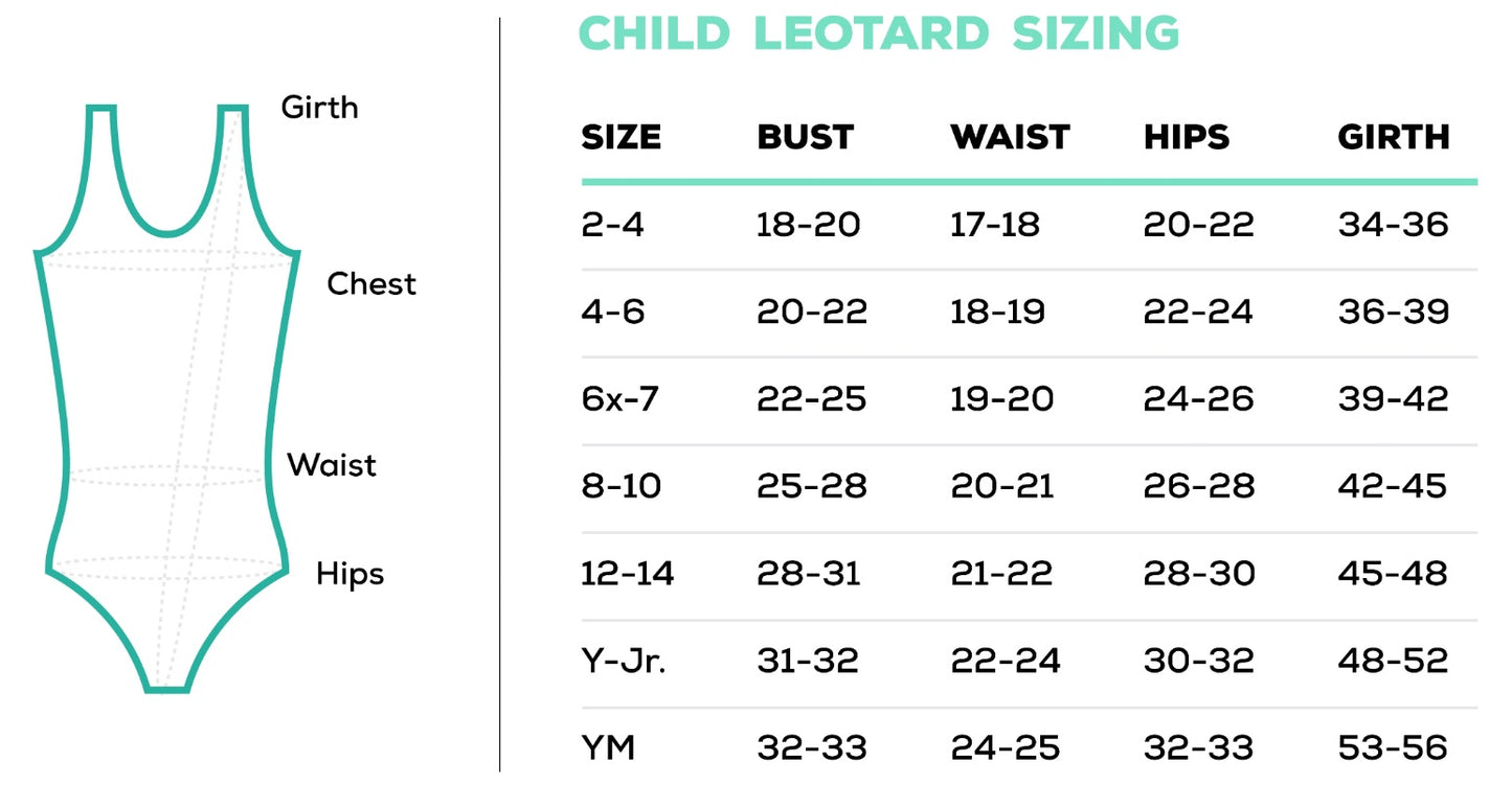 PNB School Requirement Leotard - Level 8 Option 1